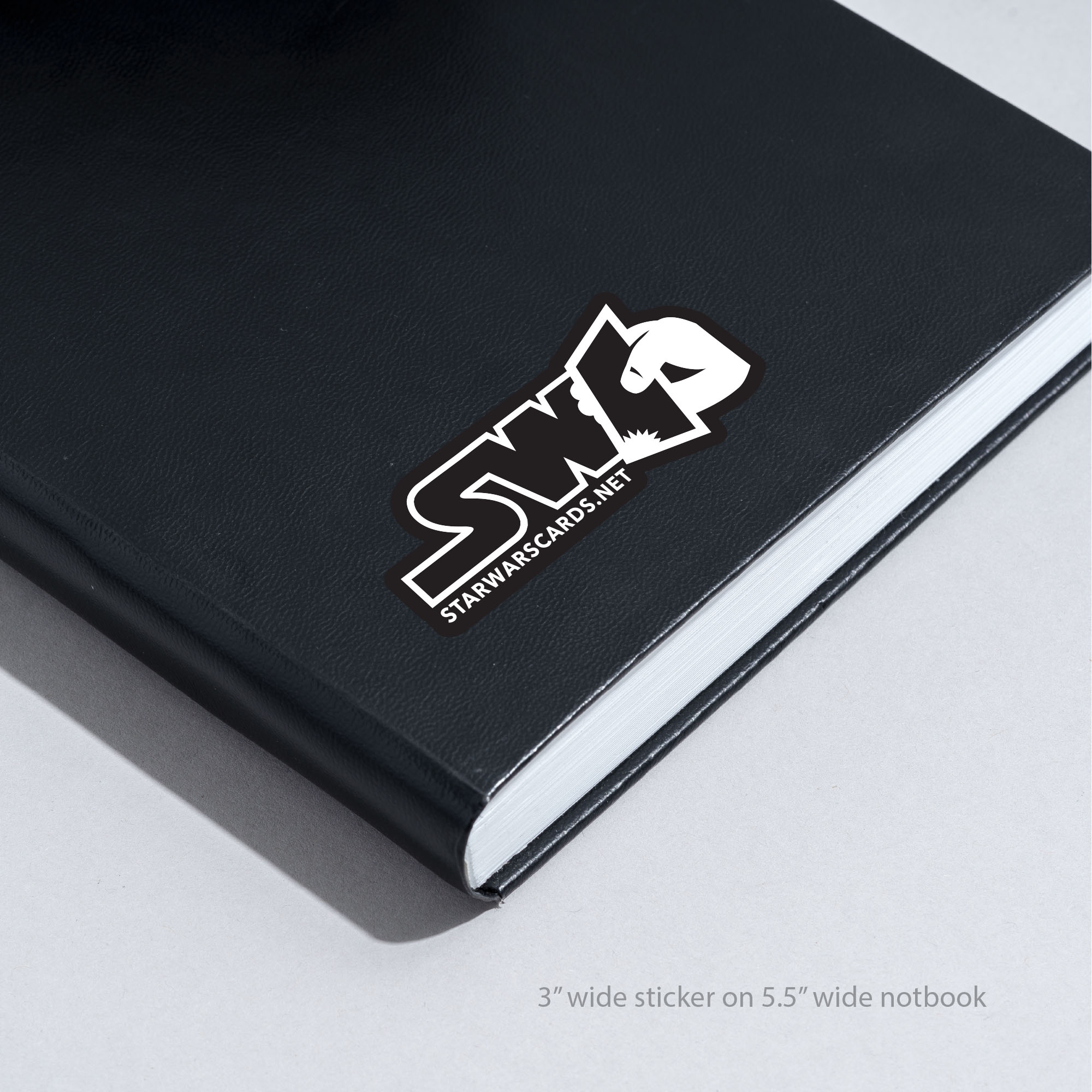 SWC.net - 3" sticker mockup